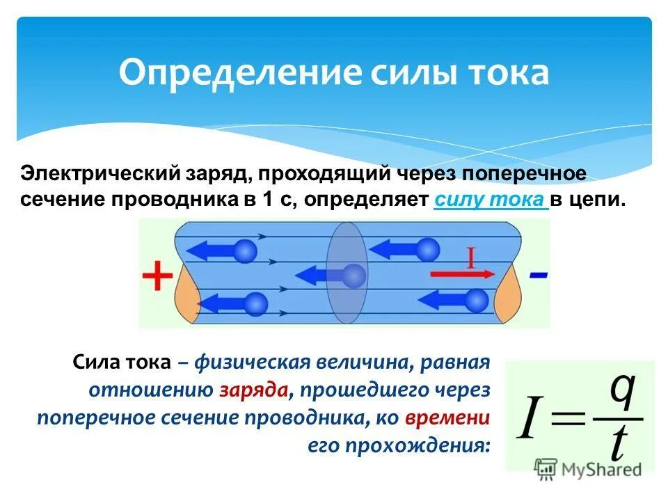 Внутреннее сопротивление цепи постоянного тока. Какой заряд проходит через поперечное сечение. Сила тока через проводник. Какая величина называется силой тока. Какой заряд прошел через поперечное сечение проводника.