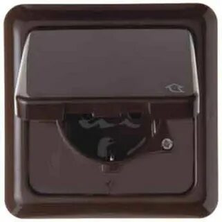 Розетка штепсельная ip44