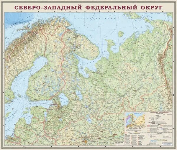 Подробная карта северо западного федерального округа. Кольский полуостров и карелия на карте. Физико-географическая карта карелии. Карелия на карте европейского севера. Карелия на карте европейского севера.