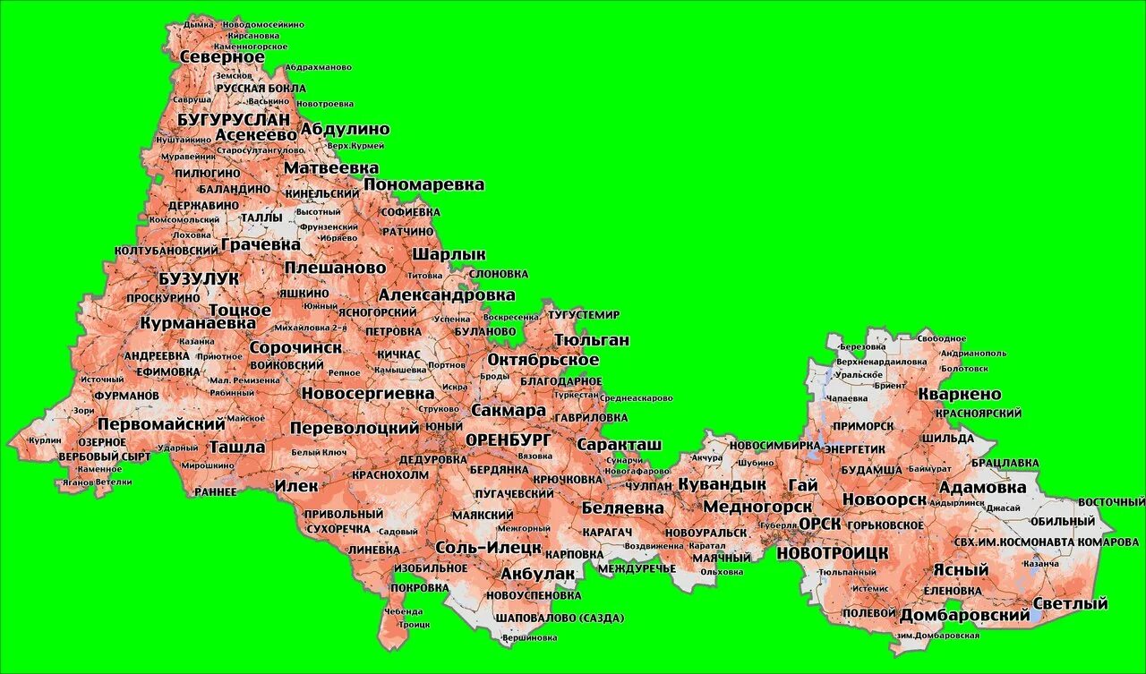 Физическая карта оренбурга. Карта Оренбургской области с населенными пунктами. Карта Оренбургской области с районами и населенными пунктами. Оренбург карта области. Карта Оренбурга и Оренбургской области.