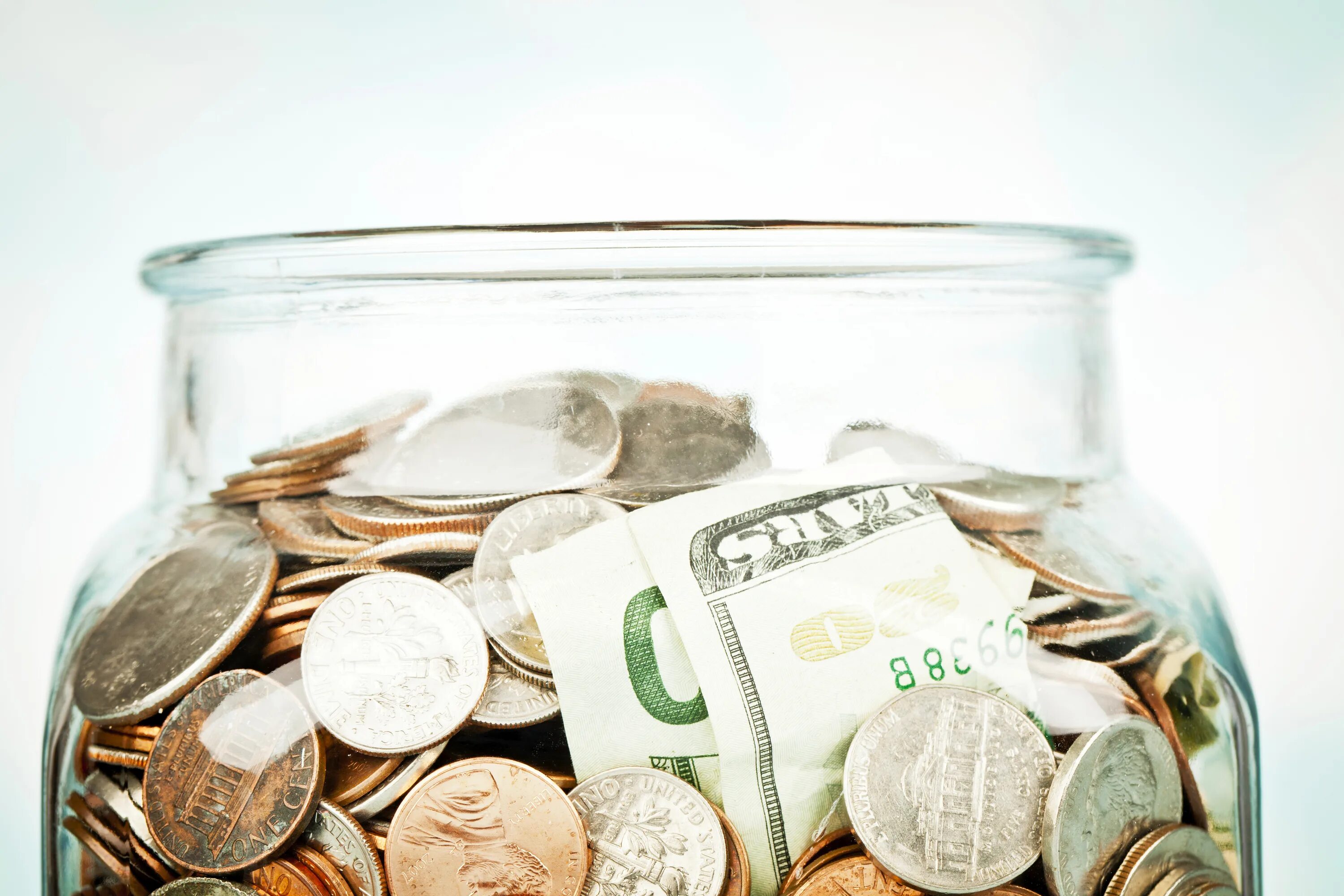 To set in money