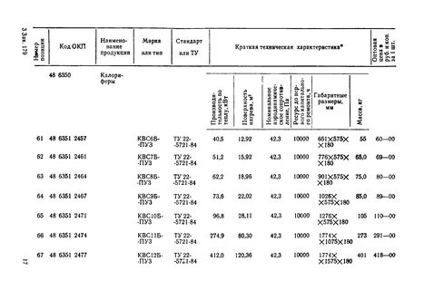 Прейскурант 13
