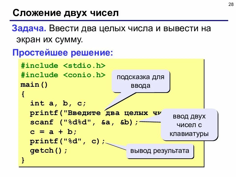 Сумма цифр в строке