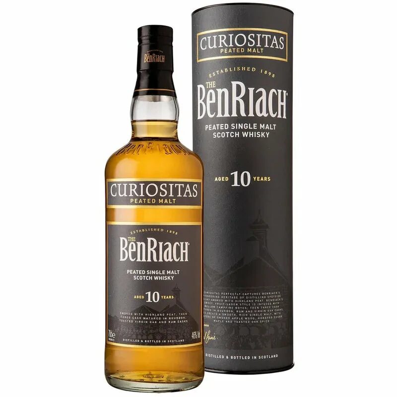 Benriach 10. Виски Single Malt 10 years. Benriach 10 curiositas. Виски шотландский односолодовый.