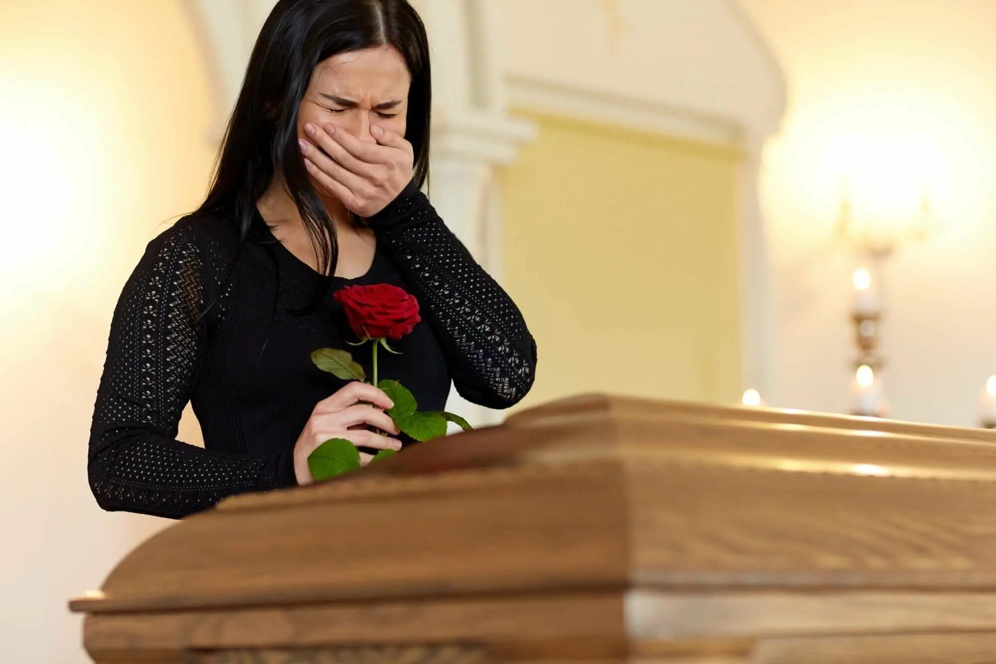 Зачем платки на похоронах