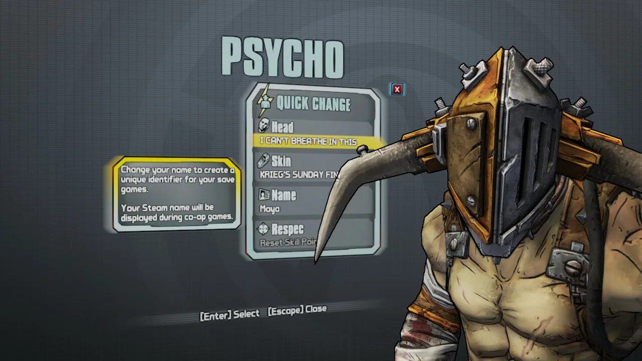 Бордерлендс головы. Borderlands 2 криг. borderlands 2 криг скины. borderlands 2 криг головы.