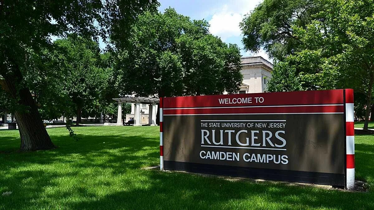 Rutgers university. Ратгерский университет. кэмден университет. rutgers.