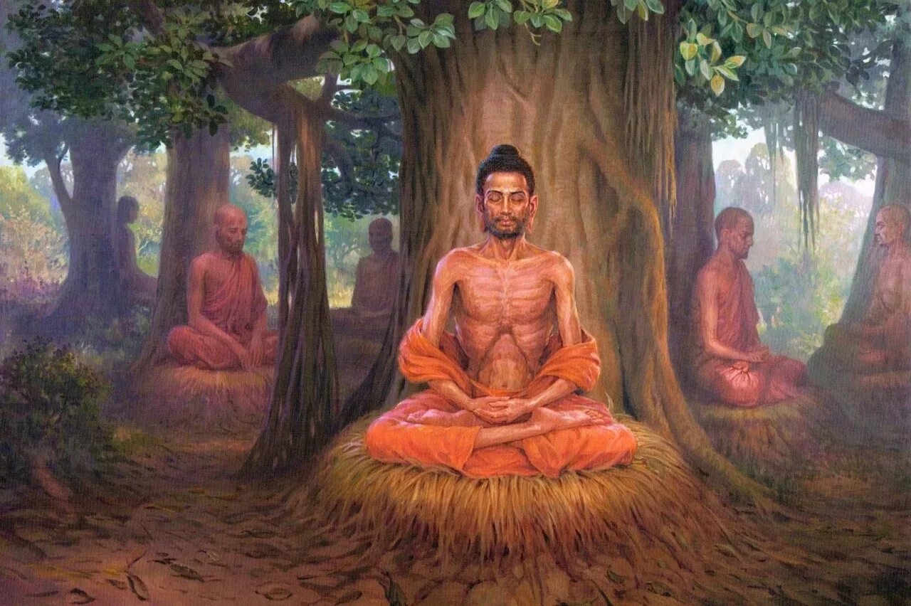 Вел простой аскетичный образ жизни военного. Сиддхартха Гаутама Будда. Будда Шакьямуни аскеза. Гаутама Будда аскет. Будда Шакьямуни аскет.