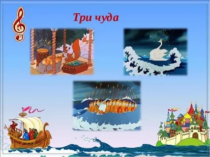 Какие чудеса происходят в сказке запишите