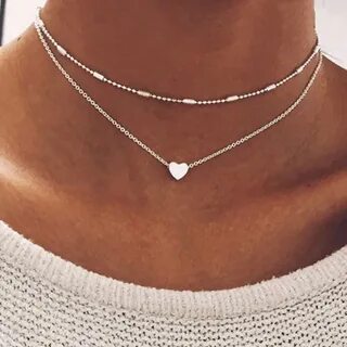 Золотая цепочка короткая на шею
