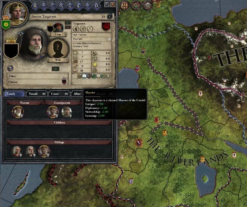 Crusader kings 3 a game of thrones