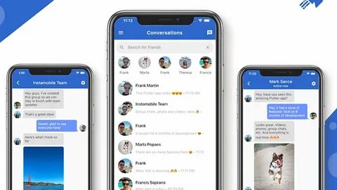 Flutter chat