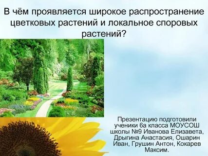 Природе широко распространены