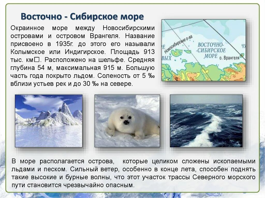Объясните почему прогнозирование ледовитости карского моря. Особенности Восточно Сибирского моря. Характеристика Восточно Сибирского моря. Вос точногсибирское море. Восточно Сибирское море описание.