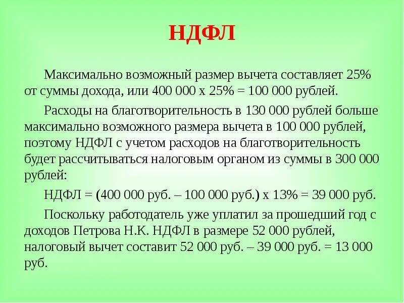 Какой максимальный размер вычета. Максимальный подоходный налог. Налоговый вычет на благотворительность физическому лицу. Цель подоходного налога. НДФЛ С благотворительной помощи.