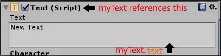 Display text. Display text