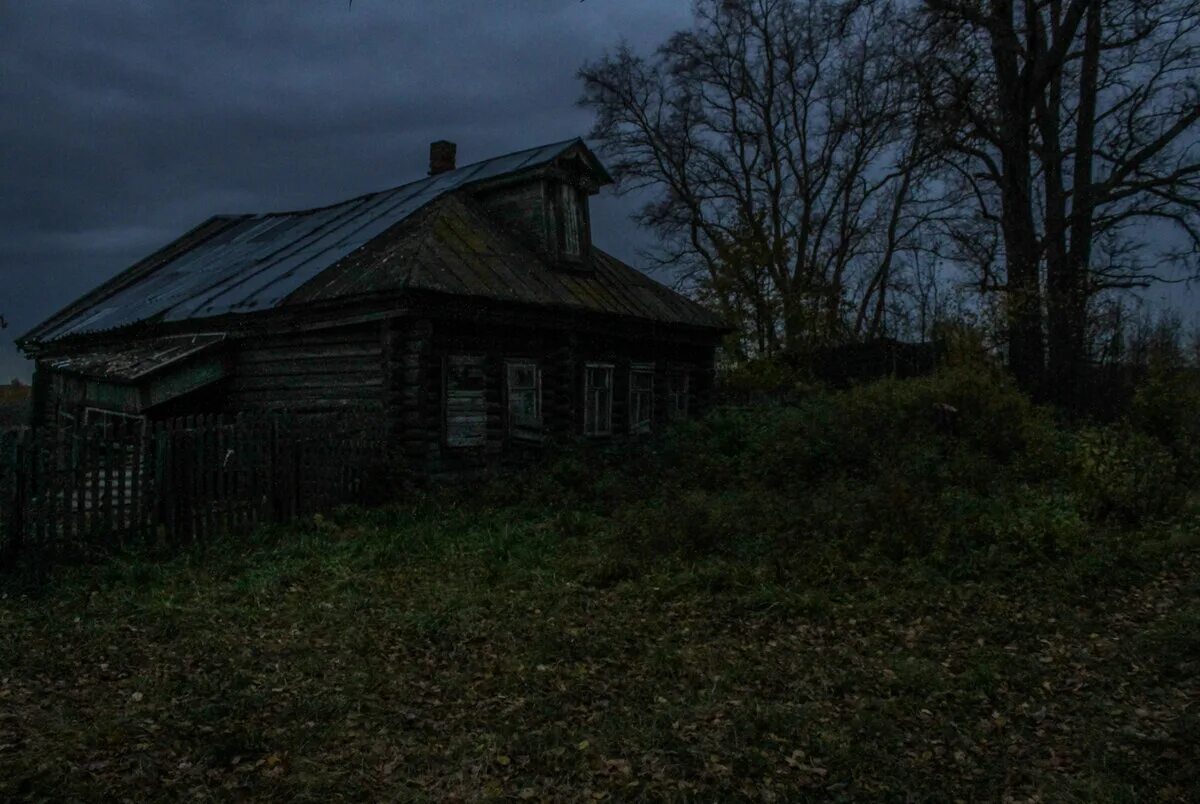Страшное про деревню
