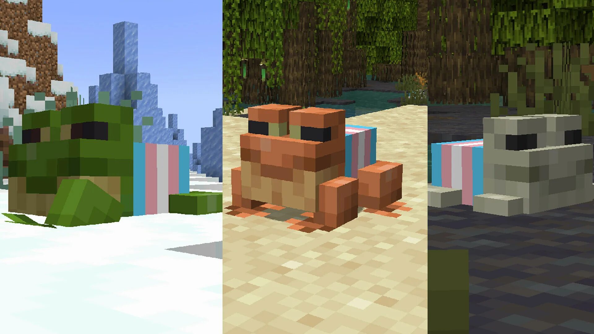 Frog mod minecraft