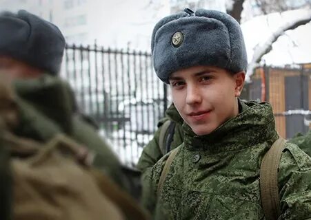 Призывники железнодорожного