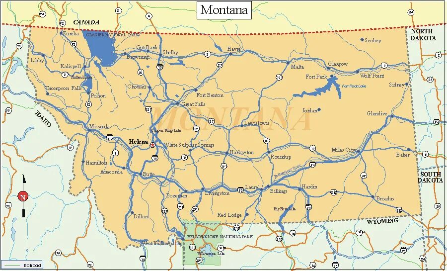 Монтана на карте США. Штат Монтана на карте США. Штат Монтана физическая карта. Штат монтана на карте