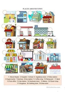 Are there shops in your town