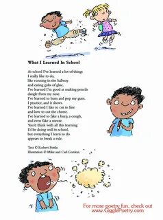 English poems for children