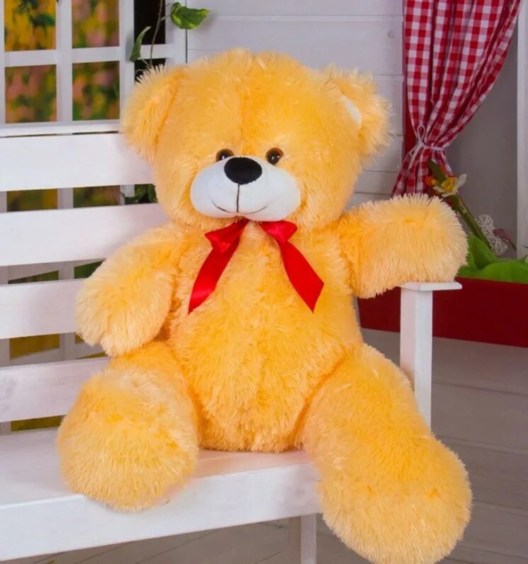 Κίτρινο / Yellow / Jaune Yellow teddy bear, Teddy bear, Teddy bear stuffed anima