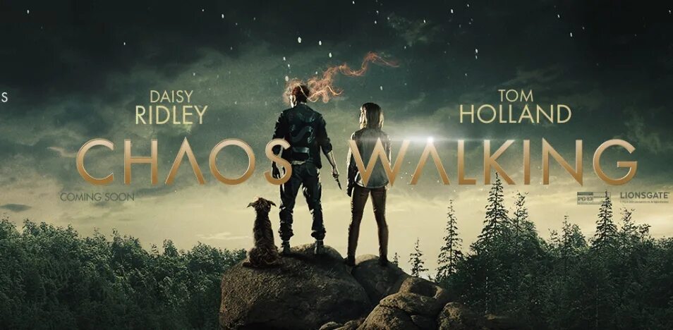 Поступь хаоса сюжет. Daisy Ridley and Tom Holland. Chaos Walking. Chaos Walking Spackle.