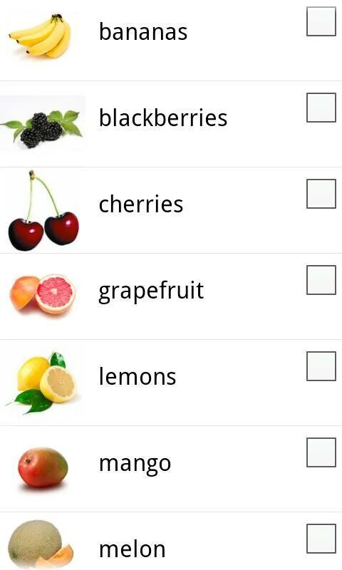 Shop product list