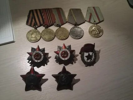 Узнать ордена и медали моего деда