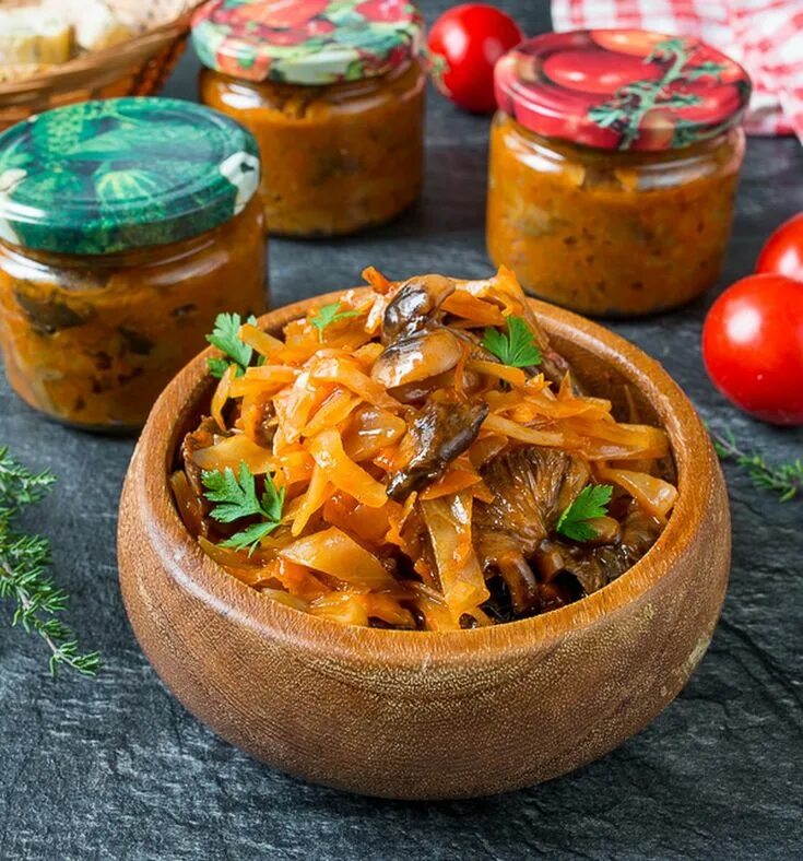 Солянка грибная с капустой рецепт