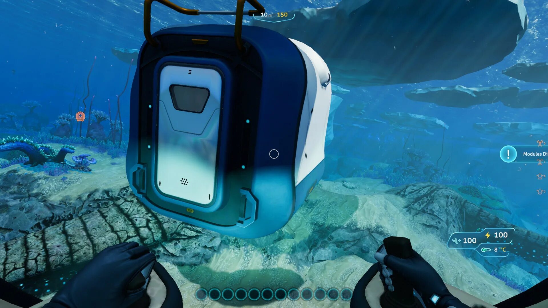 Subnautica below Zero геймплей. Капсула 7 Subnautica. Subnautica Nitrox. Мореход Subnautica below Zero.