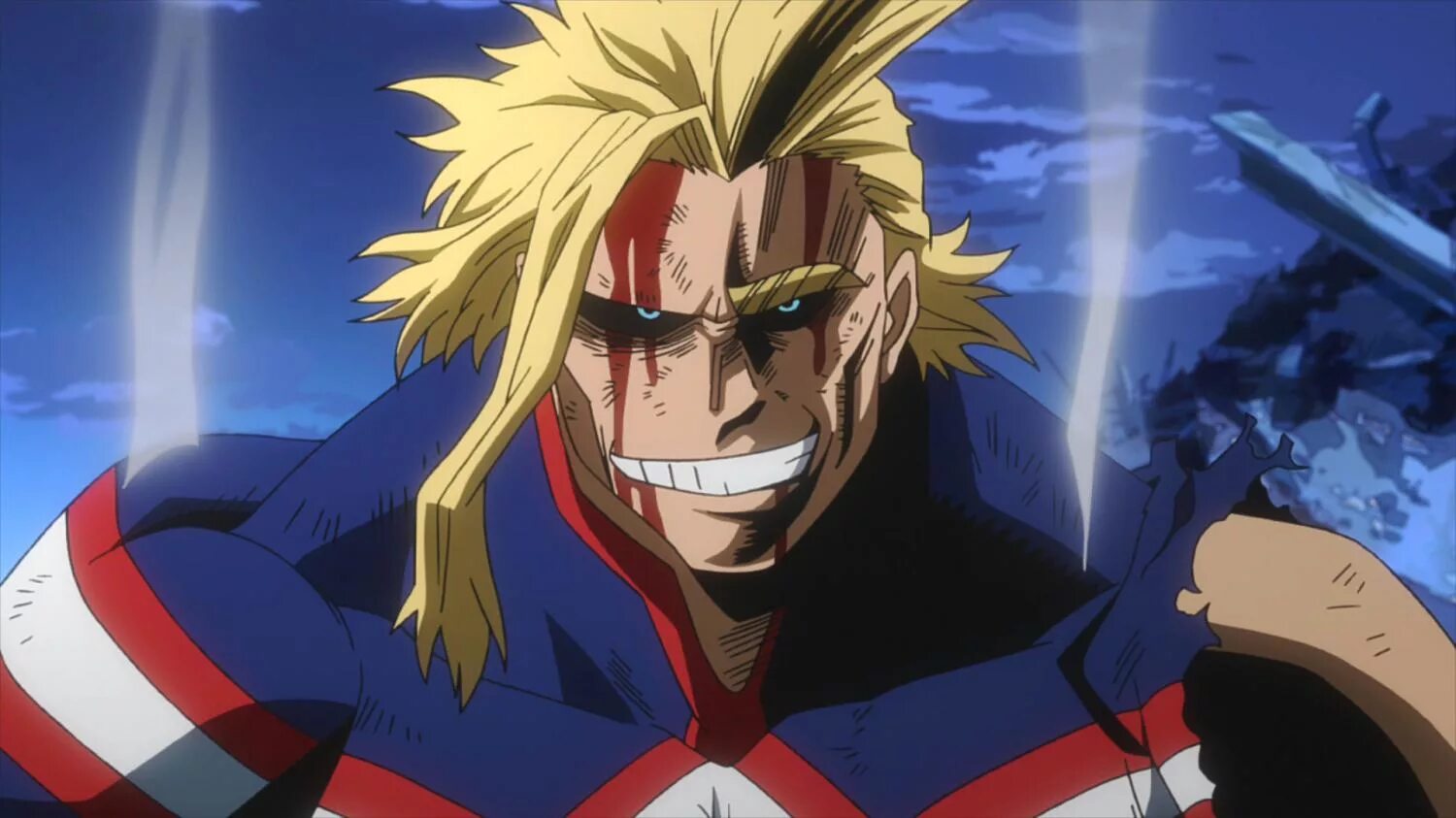 Моя геройская академия 3 сезон 17 серия. Всемогущий моя геройская академия арт. Академия героев всемогущий. Яги геройская академия. Всемогущий моя геройская академия скрины.