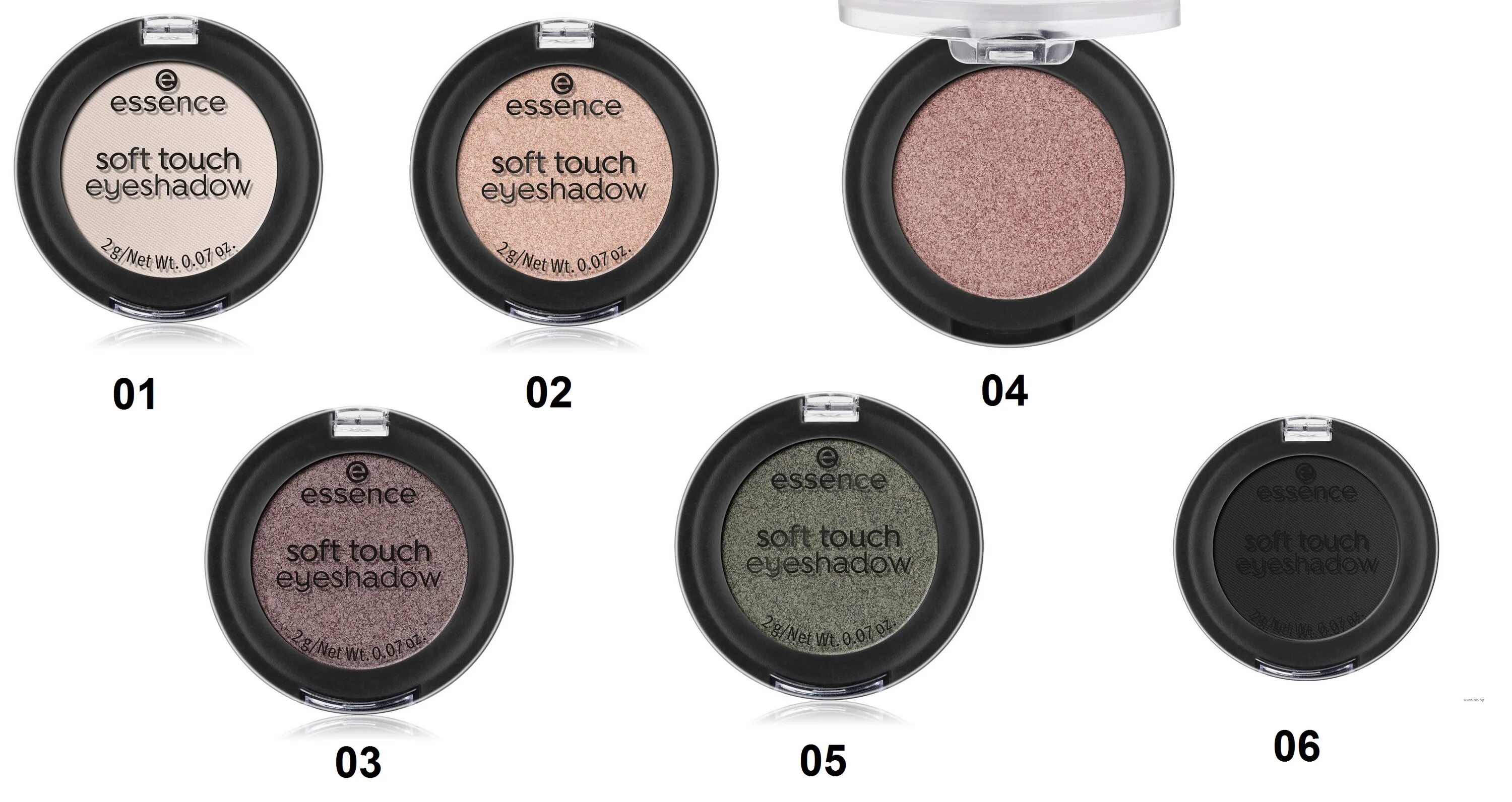 Эссенс тени для век однушки. Essence тени Soft Touch 02 Champagne. Essence Soft Touch тон 03 тени. Essence тени д\век Soft Touch Eyeshadow 04 xoxo.