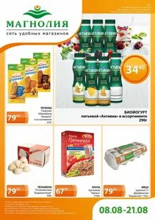 Сайт сети магазинов магнолия