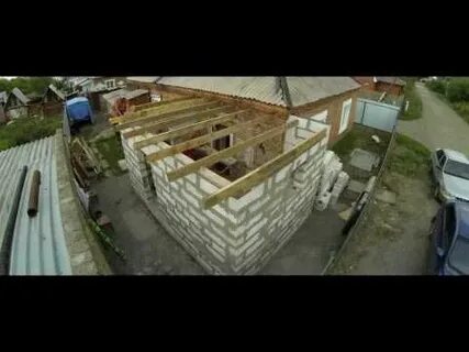 Пристрой к дому газобетон