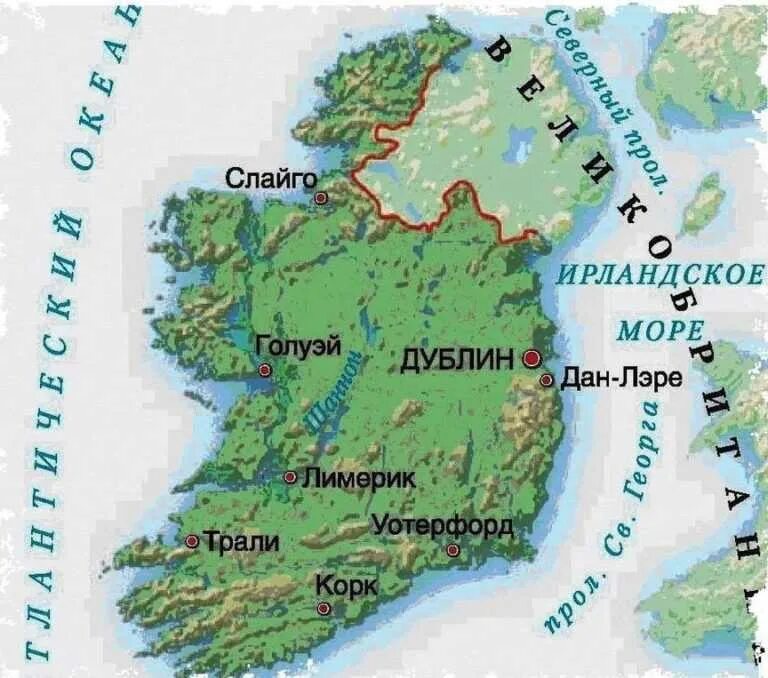 Ирландия на карте границы. Дублин столица ирландии на карте. дублин ирландия на карте. рельеф ирландии карта.