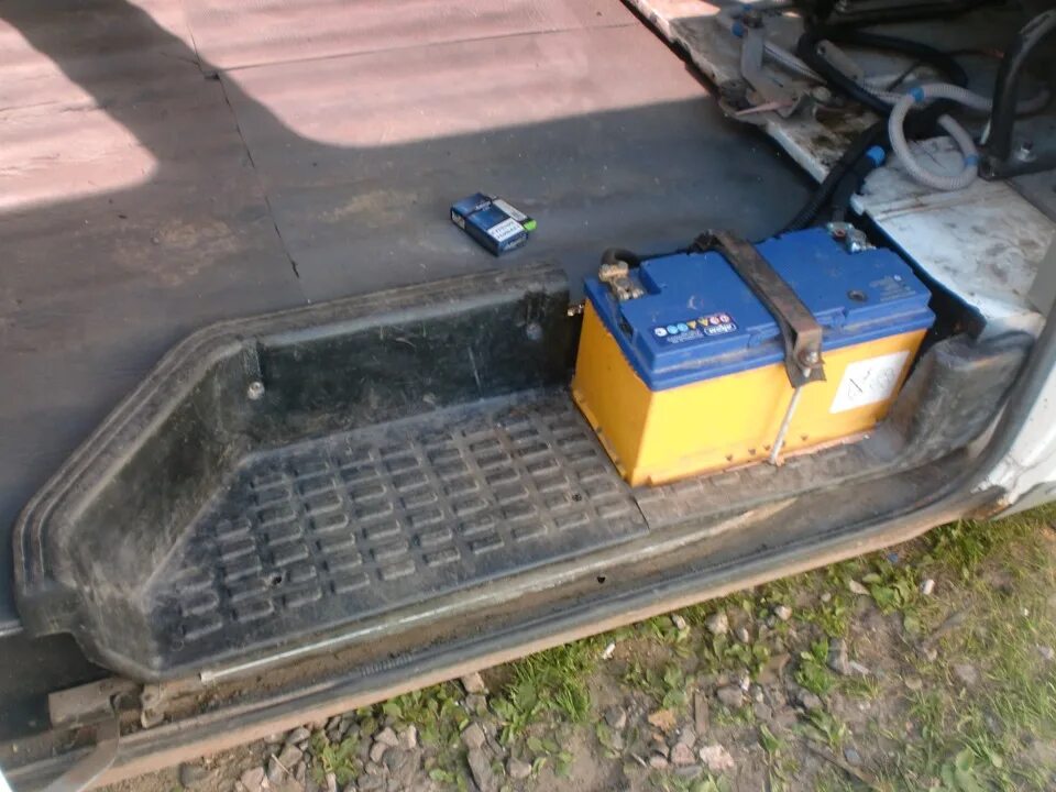 Прикупил новый Акб - ГАЗ Соболь, 2,5 л, 2006 года расходники DRIVE2