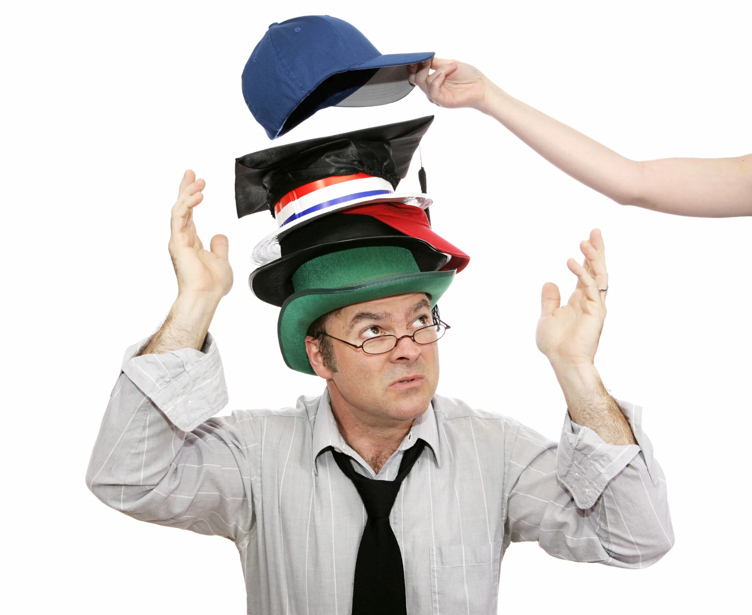 Talk through hat