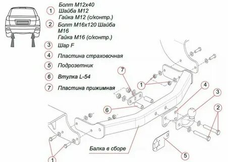 Фаркоп на джили монжаро