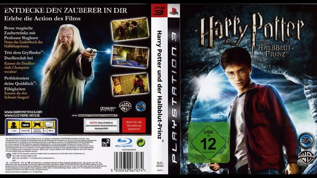 Watch harry potter half blood prince. Harry Potter and the half-Blood Prince обложка ps3.