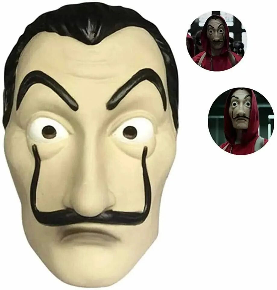 Salvador Dali Mask. Маска Сальвадора дали бумажный дом. Salvador Dali маска. La casa de papel маска.