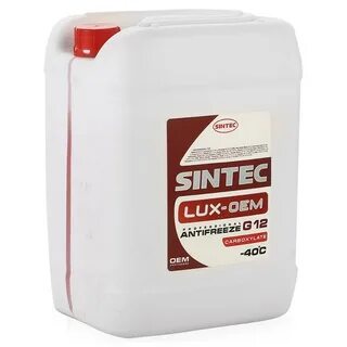 Антифризы sintec lux