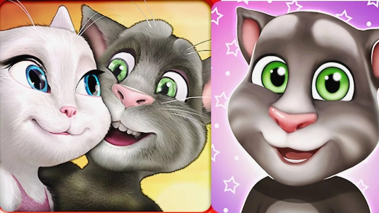 Где где есть где говорящий том. Talking Tom Cat и Анжела. Анжела и том 2. Игра talking Tom vs talking Angela. Игра talking Tom vs talking Angela 2.