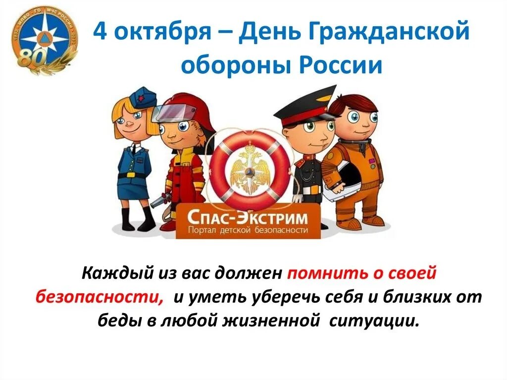 Всероссийский урок обж всемирный день гражданской обороны. 4 Октября день войск гражданской обороны МЧС России. День го классный час. Кл час Всемирный день гражданской обороны. День гражданской обороны классный час.