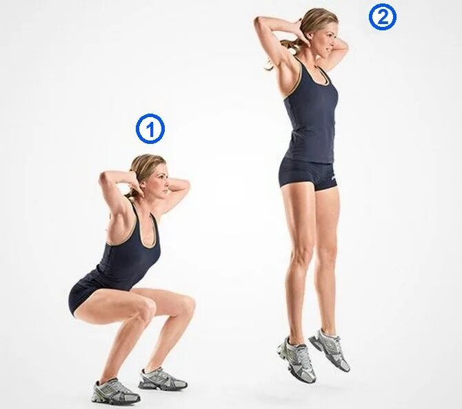 Jump squats