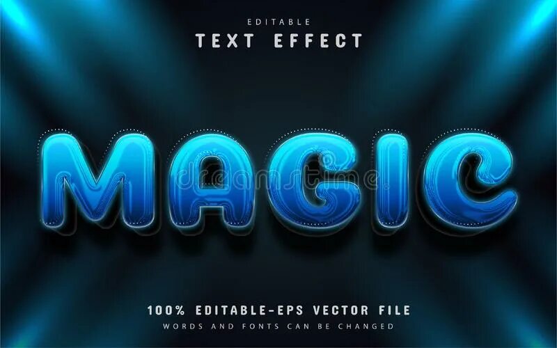 Magic text Effect. Platinum text jpg. Platinum text jpg High quality.