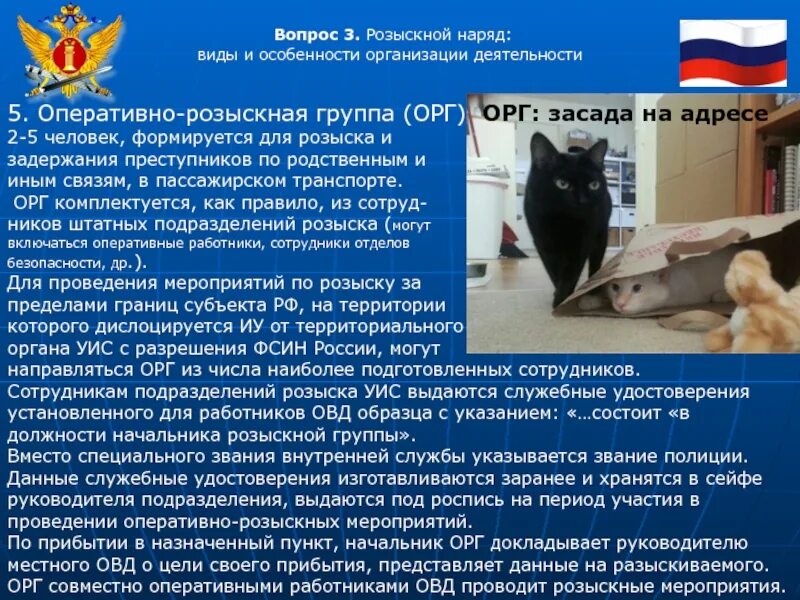 Разыскной информации