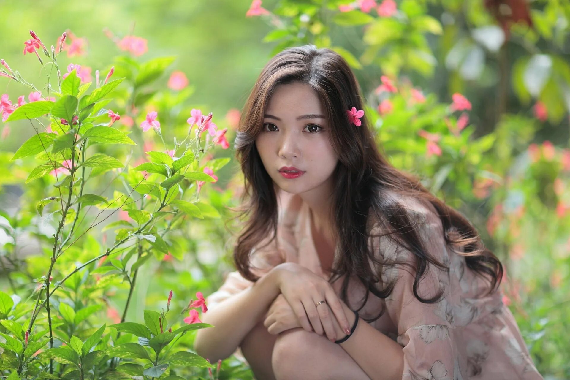 азиатские модели девушки для календарей. азиатские девушки красивые блузках. японские девушки на природе. красивые азиатки на природе. азиатские девушки в поле.