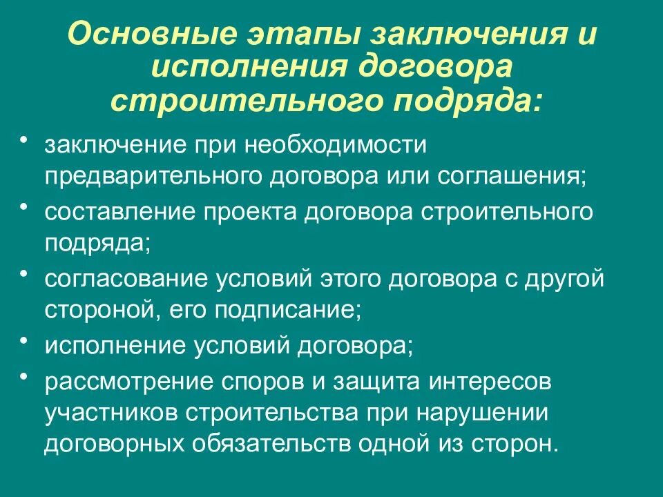 Был заключен контракт на строительство. Порядок заключения договора подряда. Исполнение договора подряда. Порядок заключения договора строительного подряда. Предпосылки и порядок заключения договора строительного подряда.